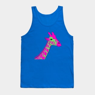 Neon Giraffe Tank Top